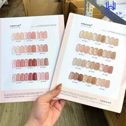 Set Sơn Gel Thạch 12 Màu Minayin Chính Hãng, Có 2 Tone Màu Hồng Và Nâu, Tặng Kèm Bảng [ Bình An ] 7