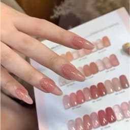 Set Sơn Gel Thạch 12 Màu Minayin Chính Hãng, Có 2 Tone Màu Hồng Và Nâu, Tặng Kèm Bảng [ Bình An ] 5