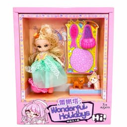 Hộp Búp bê công chúa mini dễ thương cho bé gái sưu tầm 7