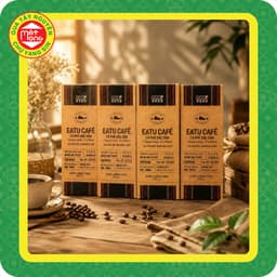 Cà Phê Bột Robusta Nguyên Chất Eatu 250g  - Quà Tây Nguyên 1