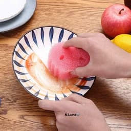 Set 3 Miếng bọt biển lau chùi đa năng 4