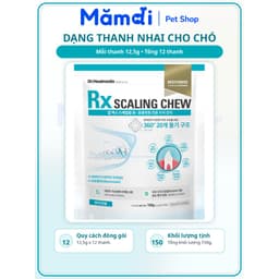 Bánh Gặm Chăm Sóc Răng Dr.Healmedix RX Scaling Chew 150g Cho Chó | Snack Nhai Hỗ Trợ Giảm Mảng Bám 6