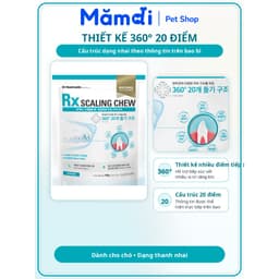 Bánh Gặm Chăm Sóc Răng Dr.Healmedix RX Scaling Chew 150g Cho Chó | Snack Nhai Hỗ Trợ Giảm Mảng Bám 3