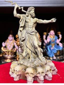 Tượng hy lạp Thần Zeus in 3D. cao 23 cm 5
