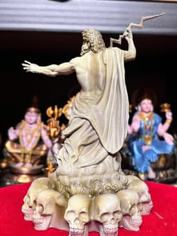 Tượng hy lạp Thần Zeus in 3D. cao 23 cm 6