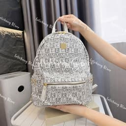 balo to, balo đi học hoạ tiết chữ MLK Size 40 Quai To cho nam và nữ kiểu dáng thời trang đa năng tiện dụng 4