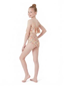 [14-16 Tuổi] Đồ Bơi Bikini Bé Gái Member's Mark 2 Mảnh Cao Cấp | Nhanh Khô, Co Giãn, Đi Biển Đi Bơi 2