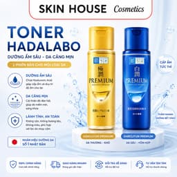 Toner Hada Labo Gokujyun Premium Lotion 170ml Cấp Ẩm Chuyên Sâu 8 Loại HA Cho Da Căng Mịn Skin House 1