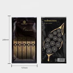 Túi Zip Đựng HANNICOOK Sức Chứa 5 Thanh – Túi Kín Dưỡng Ẩm, Bảo Quản & Mang Đi Du Lịch 3