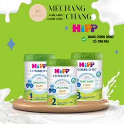 [ CHÍNH HÃNG] Sữa bột công thức Hipp Organic Combiotic 800gram hỗ trợ tiêu hoá cho bé 4