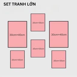 Tranh Dán Tường -Bộ 6 Tranh Slogan Dán Tường Trang Trí Góc Học Tập, Lớp Học Cho Bé Tranh Decor Phòng Ngủ, Bàn Học Cho Bé 5