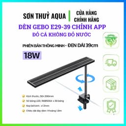 Đèn LED Thủy SinhNa Nano E29 / E39 Điều Khiển APP Bluetooth - Cho Bể Cá Cảnh, Chỉnh 14 Chế Độ Màu 2