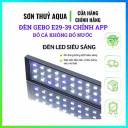 Đèn LED Thủy SinhNa Nano E29 / E39 Điều Khiển APP Bluetooth - Cho Bể Cá Cảnh, Chỉnh 14 Chế Độ Màu 4