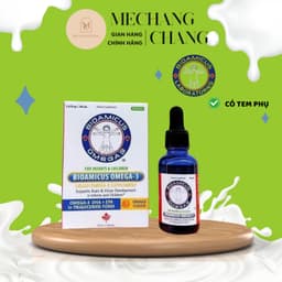 [CHÍNH HÃNG - DATE T5.2028] Vitamin bổ sung Omega3 Bioamicus hỗ trợ phát triển thị giác và trí não, 4