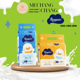 [HÀNG CHÍNH HÃNG] Tã/bỉm vịt vàng Rouya Ultra Siêu mềm mại, siêu thấm hút, an toàn size cho bé 6- 24kg nội địa Trung 4