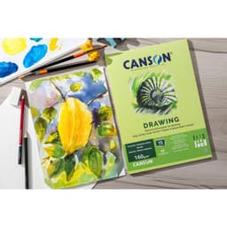 Sổ Vẽ Mỹ Thuật Canson Gáy Keo 160gsm/224gsm - Sketchbook Giấy Vẽ Cao Cấp Chính Hãng 8