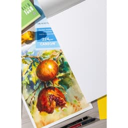 Sổ Vẽ Mỹ Thuật Canson Gáy Keo 160gsm/224gsm - Sketchbook Giấy Vẽ Cao Cấp Chính Hãng 6