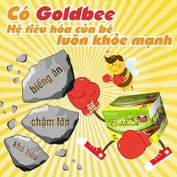 [Chính hãng date mới] Cốm vi sinh GOLDBEE kích thích tiêu hoá, giúp ăn ngon sp của Viện Pasteur- Bộ y tế 2