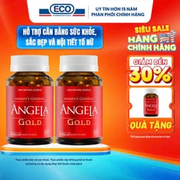 Viên Uống ANGELA GOLD Hỗ Trợ Sức Khỏe, Nội Tiết Tố, Đẹp Da Và Sinh Lý Nữ Từ Mỹ 1