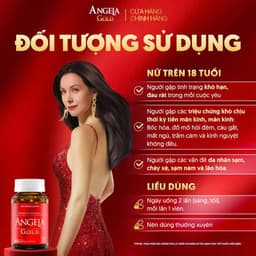 Viên Uống ANGELA GOLD Hỗ Trợ Sức Khỏe, Nội Tiết Tố, Đẹp Da Và Sinh Lý Nữ Từ Mỹ 4