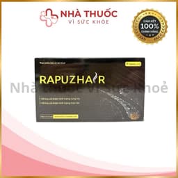 ✅[Chính Hãng] RAPUZHAIR viên uống hỗ trợ cải thiện tình trạng rụng tóc, giúp mọc tóc, giúp tóc chắc khoẻ (Hộp 30 viên) 1