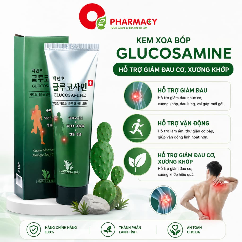 (Hàn Quốc) Dầu xoa bóp lạnh Glucosamine Hàn Quốc 150ml