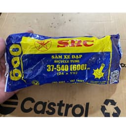 Săm (Ruột) Xe Đạp / Xe Lăn 24 x 1 3/8 (37-540 / 600) Sao Vàng – Van AV Xe Máy Cao Cấp. 4