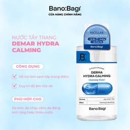 Nước Tẩy Trang Hỗ Trợ Loại Bỏ Bụi Bẩn, Cấp Ẩm Cho Làn Da Chắc Khỏe Bano:Bagi Derma 500ml Hàn Quốc 3