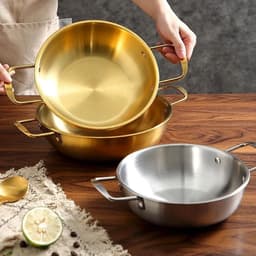 Combo 2 Nồi Mỳ Cay Mini 20cm Hàn Quốc Chịu Nhiệt Tay Cầm Chắc Chắn Nồi Mì Cay, Soup, Chảo Nấu Ăn 7