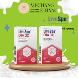 [T12/2027] LiveSpo DIA 30 - Bào tử lợi khuẩn cho người tiêu chảy, rối loạn tiêu hóa 4