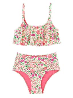 [14-16 Tuổi] Đồ Bơi Bikini Bé Gái Member's Mark 2 Mảnh Cao Cấp | Nhanh Khô, Co Giãn, Đi Biển Đi Bơi 7