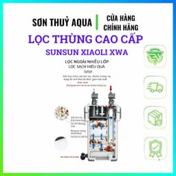 Lọc Thùng Sunsun XWA  3 Ngăn 5 Ngăn Chính Hãng - Lọc Ngoài Hồ Cá Thủy Sinh Chạy Êm Có Van Xả Cặn 3