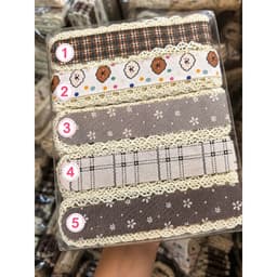 Băng Đô Quấn Tóc Đầu Hoa Pháp với Velcro và Miếng Dán Magic 1