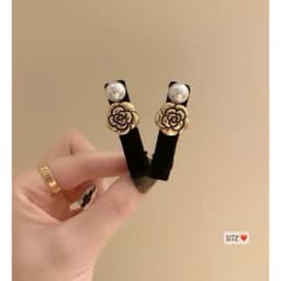 🖤🖤🖤Set 2 kẹp mái nhung kiểu dáng mới 1