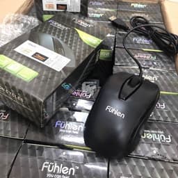 Chuột máy tính có dây JERTECH M300 và Fuhlen L102. LMS 9