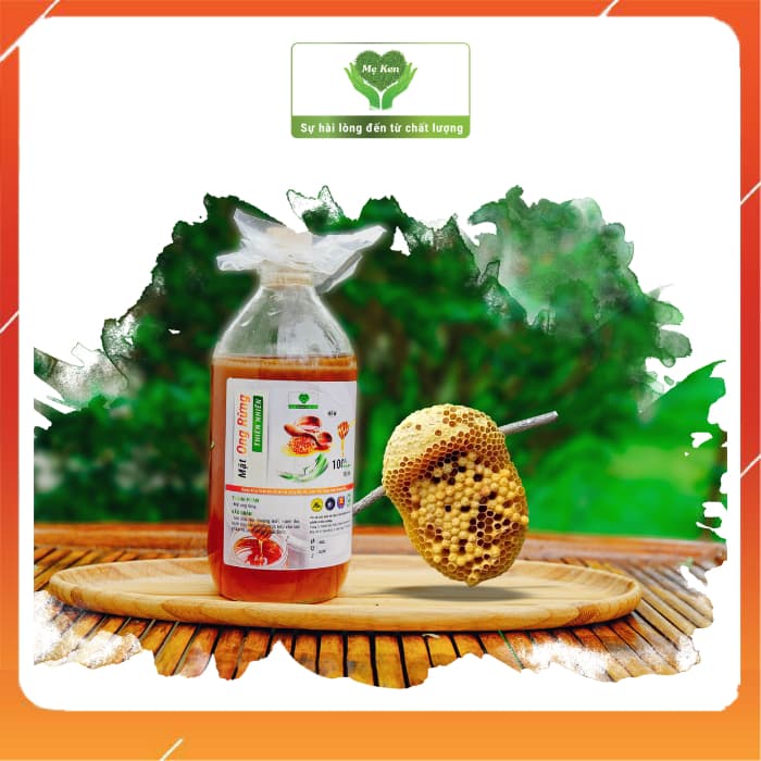 MẬT ONG RỪNG THIÊN NHIÊN MẸ KEN ( 1L )