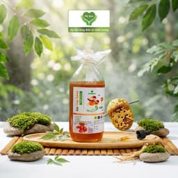 MẬT ONG RỪNG THIÊN NHIÊN MẸ KEN ( 1L ) 2
