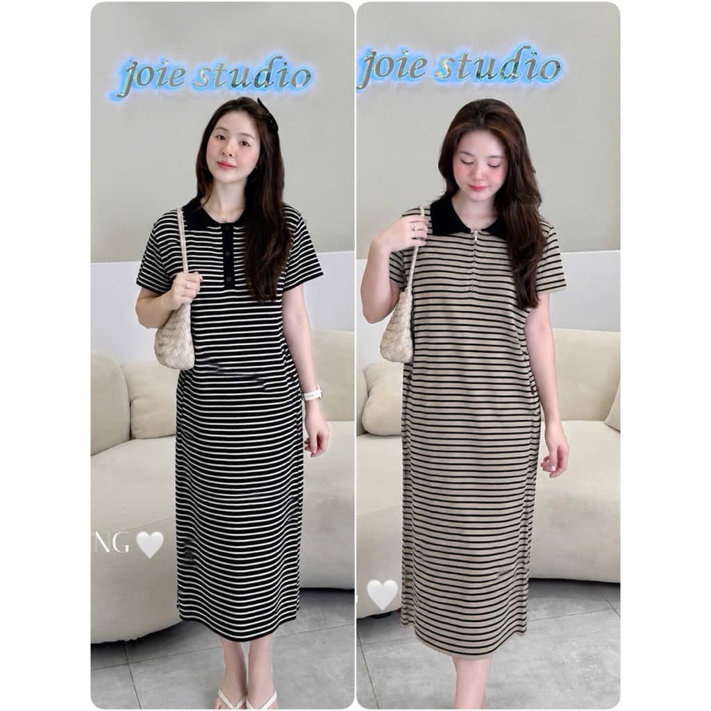 <Đầm Bầu Quynhanhhouse> (QC) Váy mongtoghi cúc sườn QC571 freesz