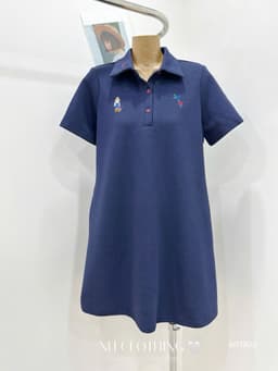 <Đầm Bầu Quynhanhhouse> (NH CLOTHING)Váy suông Váy xốp hình gấu M11903 Sm 8