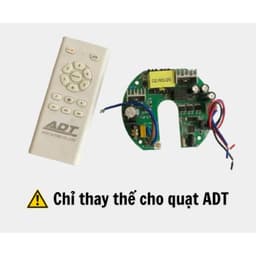 Bộ Điều Khiển + Mạch Quạt Trần ADT (Skywin) Động Cơ DC - Chính Hãng 3