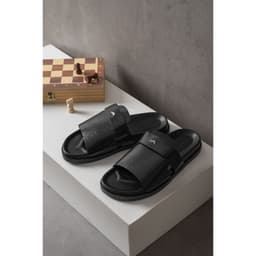 Dép Da Bò Dép Nam Da Cao Cấp BUTUNI Tiber S Single Slippers Bảo Hành 12 Tháng 5