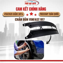 Chắn Bùn Hốc Cửa Sau VinFast VF7 (B-Factory), Ốp Nhựa ABS Bảo Vệ Bệ Cửa VF7 Có Ship Hỏa Tốc 1