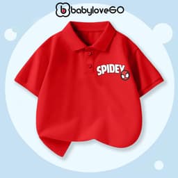 Áo polo cho bé trai BabyloveGO, áo polo cổ bẻ thanh lịch cho bé đi học đi chơi 7