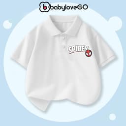 Áo polo cho bé trai BabyloveGO, áo polo cổ bẻ thanh lịch cho bé đi học đi chơi 8