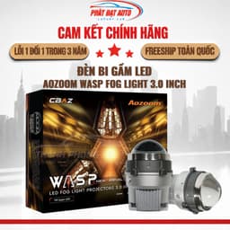 Bi Gầm LED Aozoom Wasp Fog Light 3.0 inch - Chip TIR Super LED, nhiệt màu 3000K/4500K chống nước IP68 1