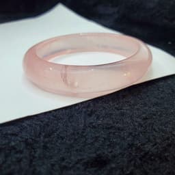 Vòng Tay Hẹ Hồng T.Anh tnhien Nguyên Khối Hàng Kiểm Định Tặng Kèm Hộp xịn xịn 1