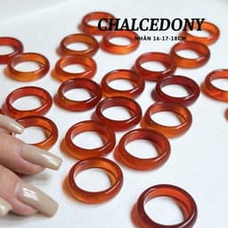 Nhẫn Mã Não đủ màu sắc siêu xinh 4
