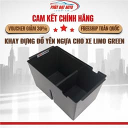 Khay đựng đồ yên ngựa cho xe ô tô Limo Green của B-Factory thiết kế tiện lợi, kích thước chuẩn 1