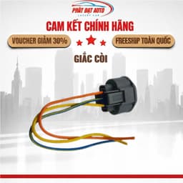 Giắc Chuyển Còi Vinfast VF3, VF5 (Bộ Chia 1 Ra 2) Cắm Zin 100% | Hàng Chuẩn Loại 1 LuxuryCars 1