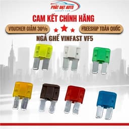 Combo 10 Cầu Chì Ô Tô Xe Máy (Fuse) Đủ Loại Chân Cụt Mini, Chân Dài (5A-35A) | Hàng Chuẩn Loại 1 LuxuryCars 1